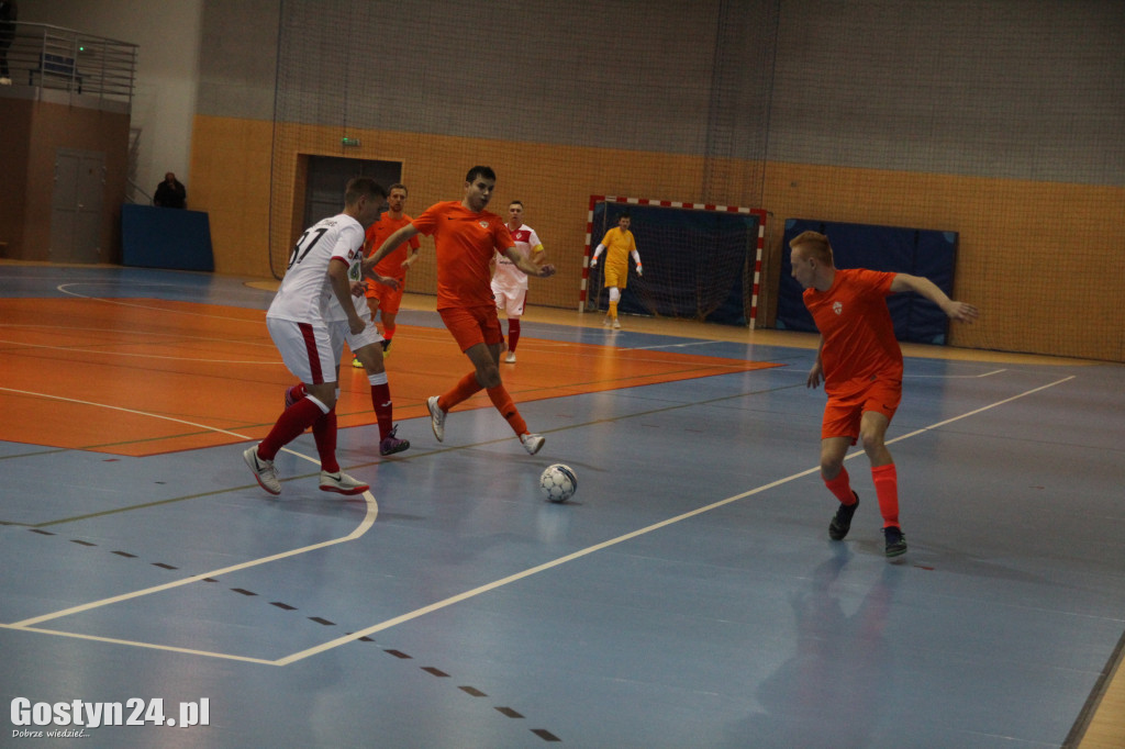 Mecz futsalu w Poniecu