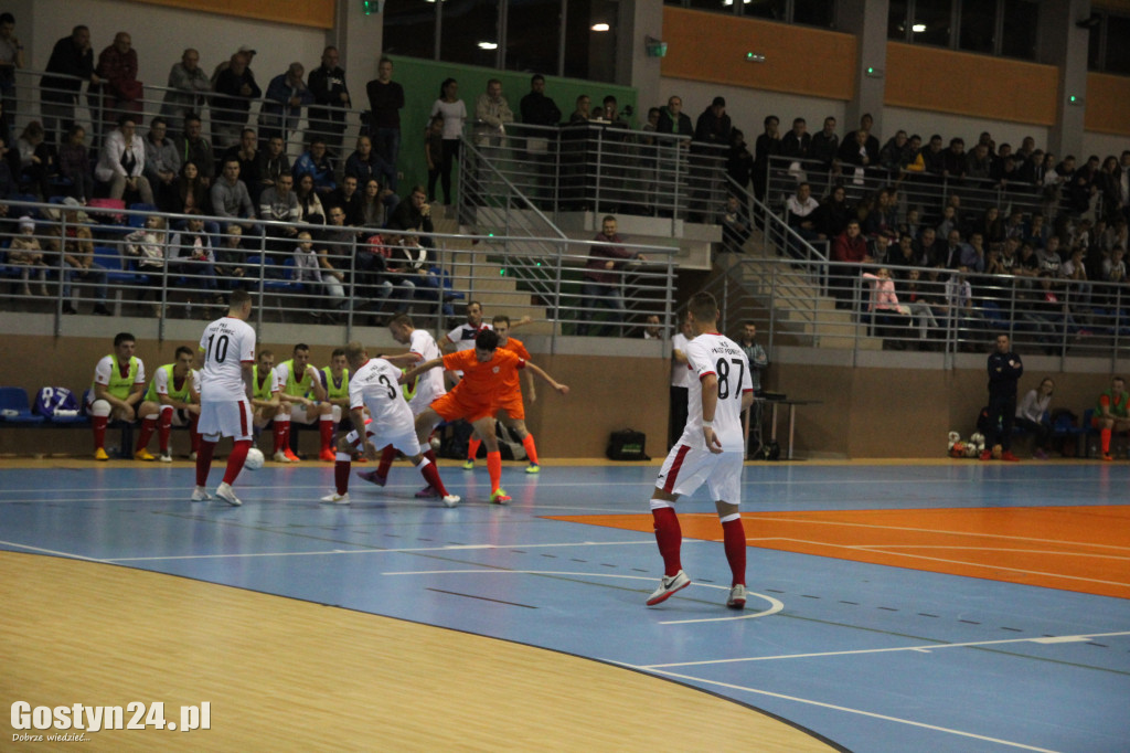 Mecz futsalu w Poniecu