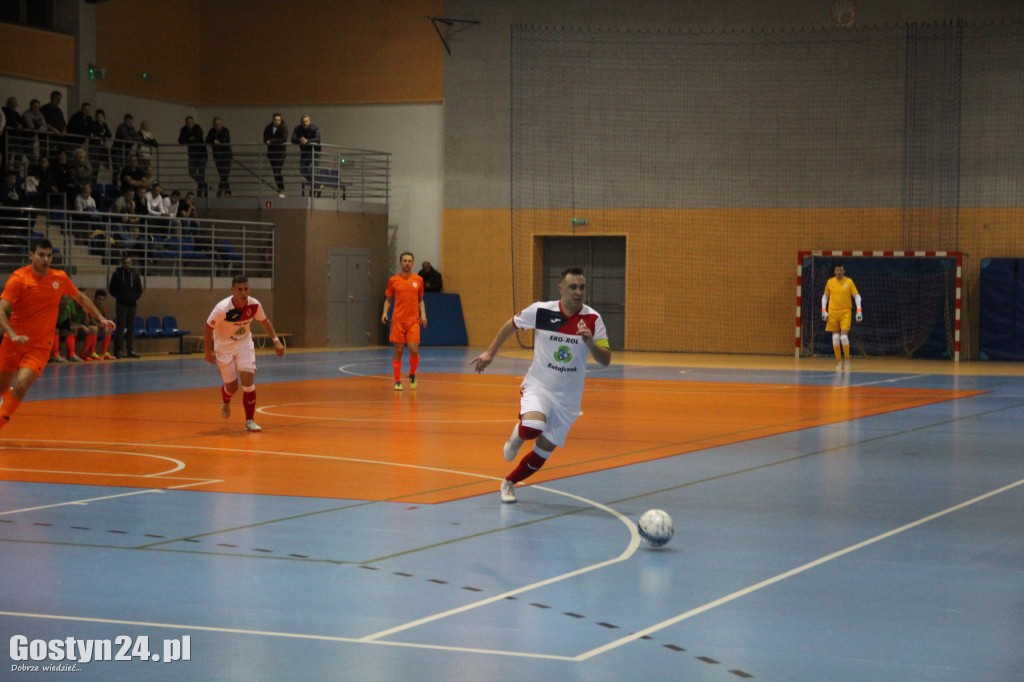 Mecz futsalu w Poniecu