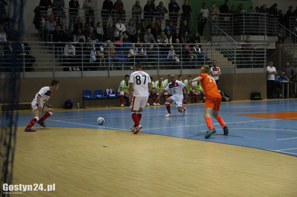 Mecz futsalu w Poniecu