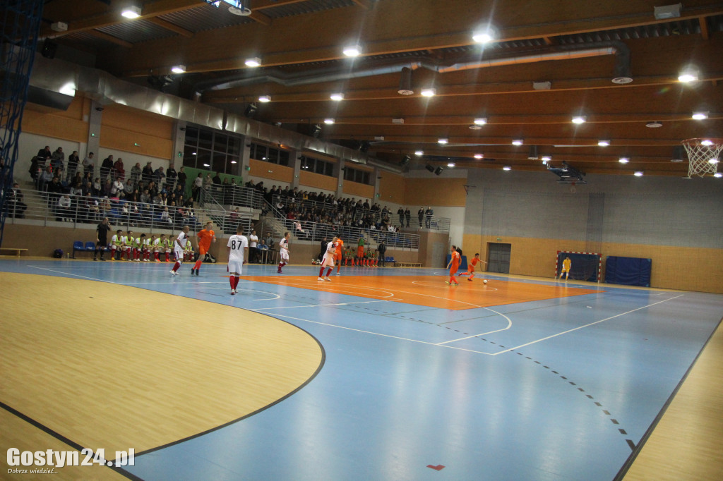 Mecz futsalu w Poniecu