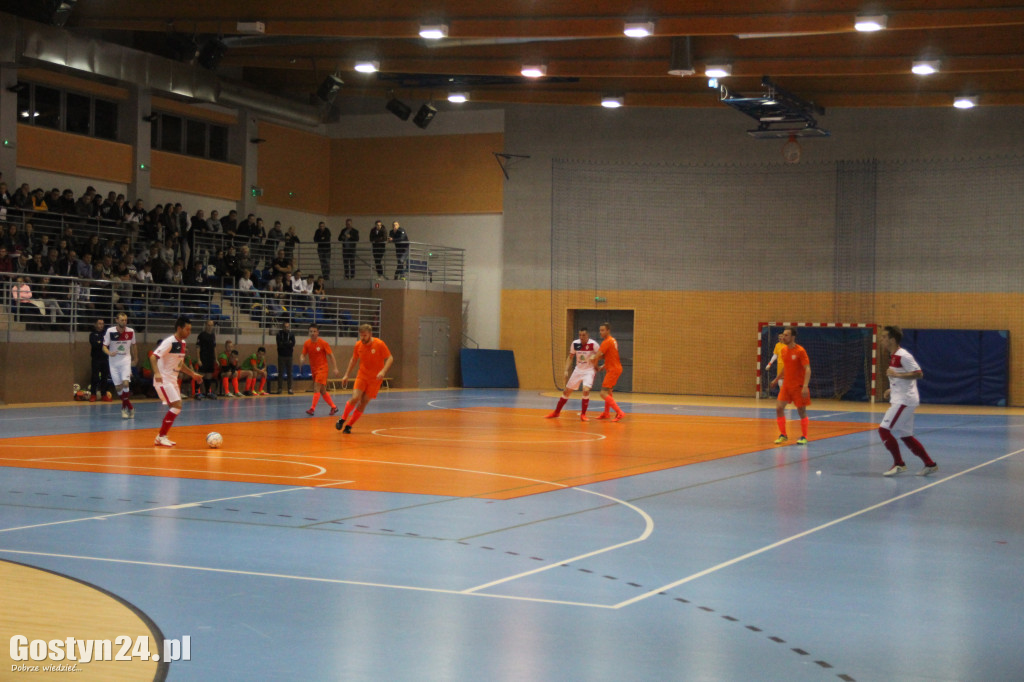 Mecz futsalu w Poniecu