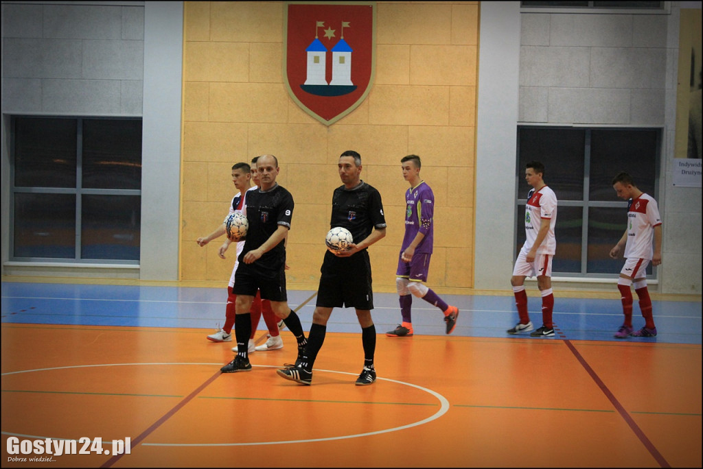 Mecz futsalu w Poniecu