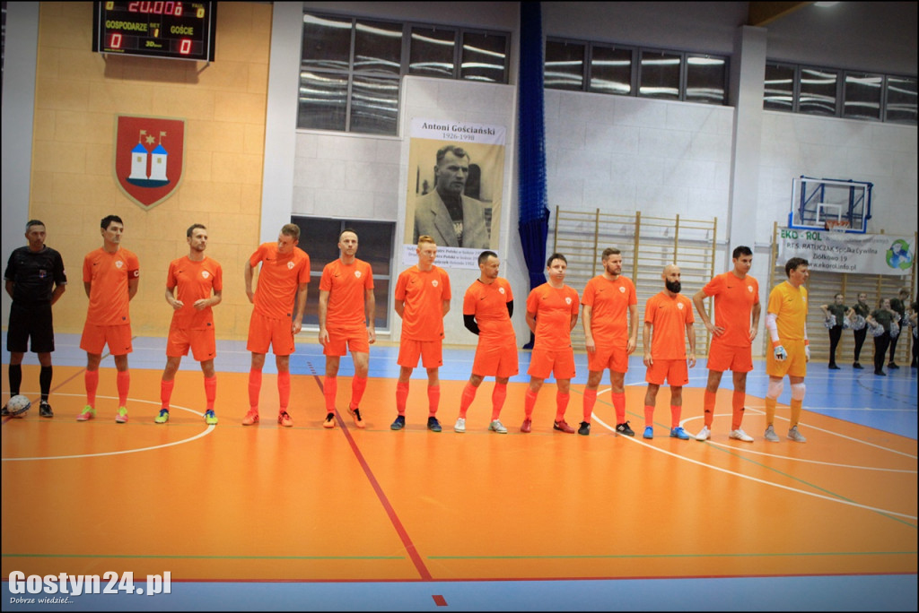 Mecz futsalu w Poniecu