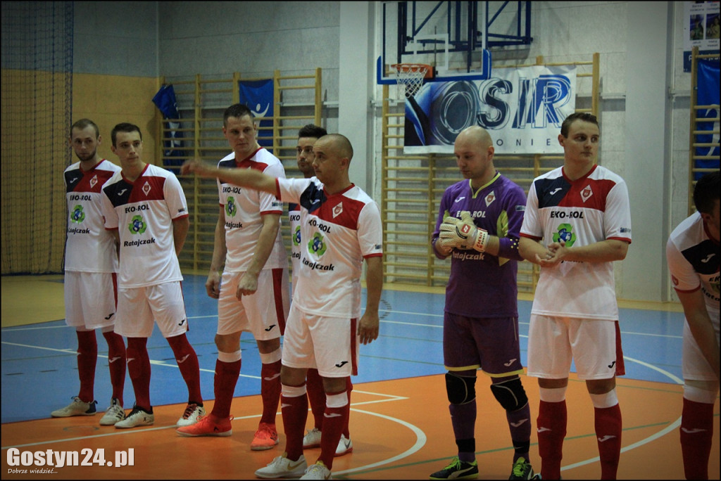 Mecz futsalu w Poniecu