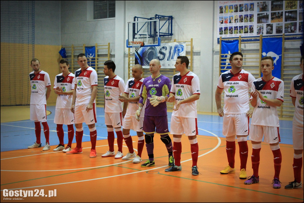 Mecz futsalu w Poniecu