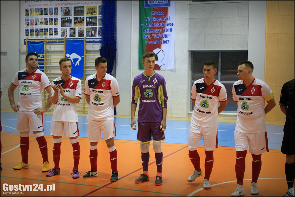 Mecz futsalu w Poniecu