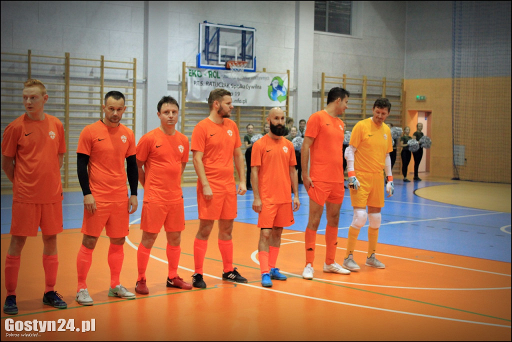 Mecz futsalu w Poniecu