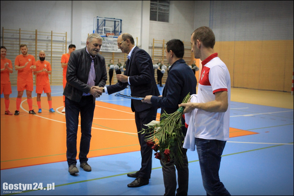 Mecz futsalu w Poniecu