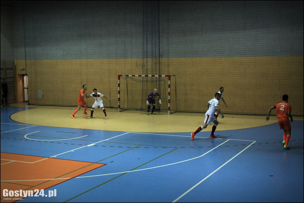 Mecz futsalu w Poniecu