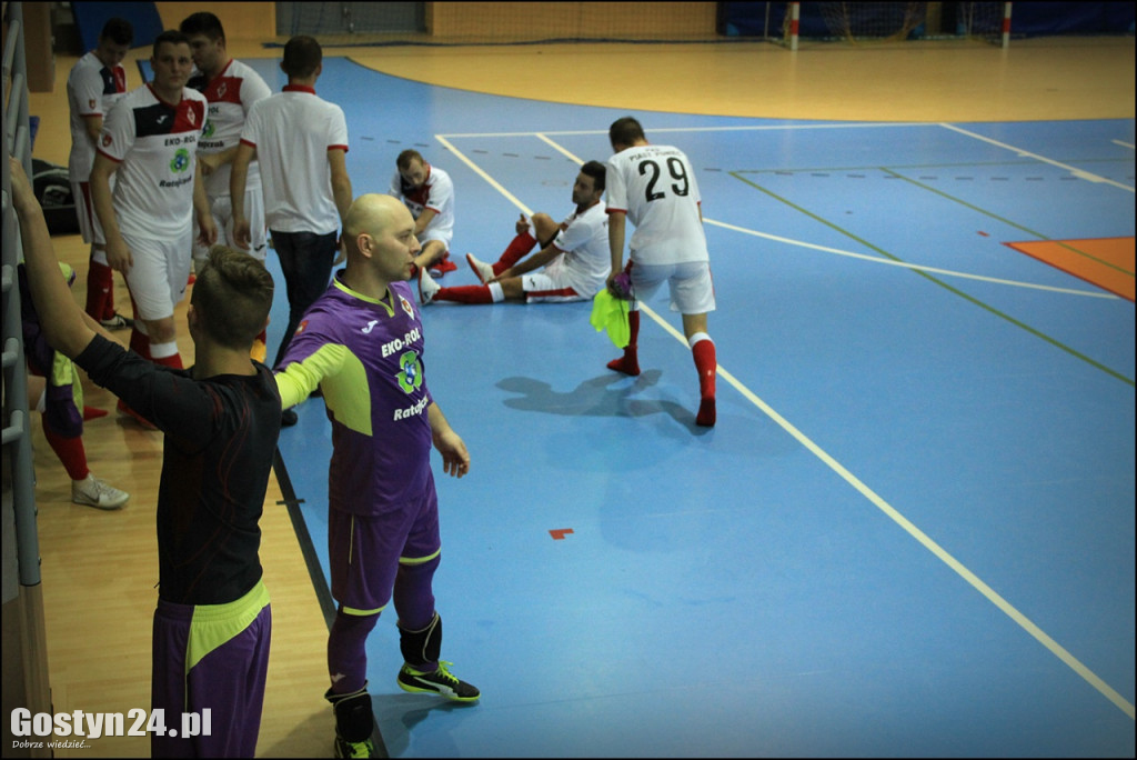 Mecz futsalu w Poniecu