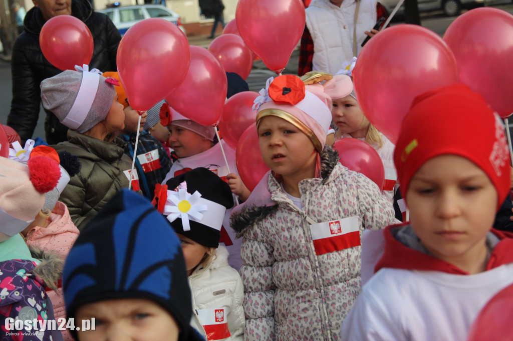 Bieg niepodległościowy przedszkolaków