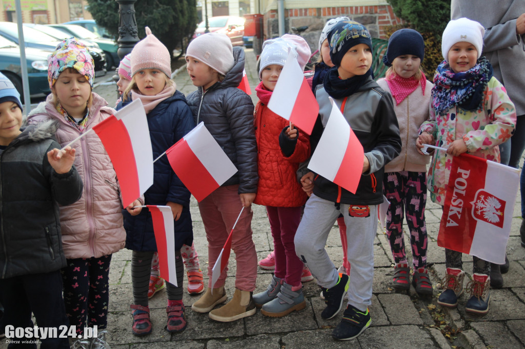 Bieg niepodległościowy przedszkolaków