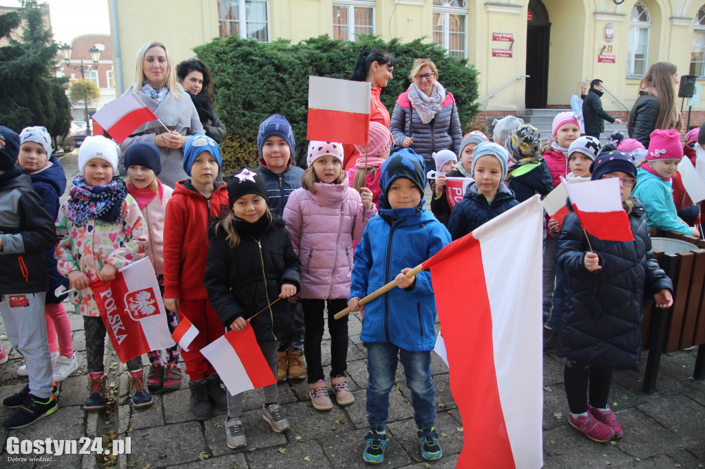Bieg niepodległościowy przedszkolaków