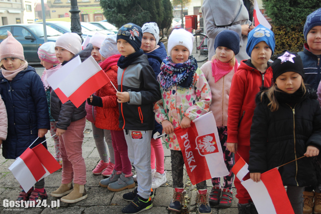 Bieg niepodległościowy przedszkolaków