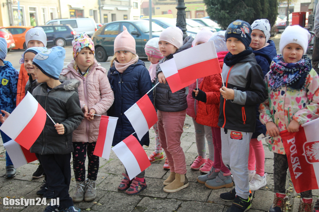 Bieg niepodległościowy przedszkolaków