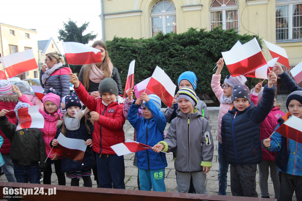 Bieg niepodległościowy przedszkolaków