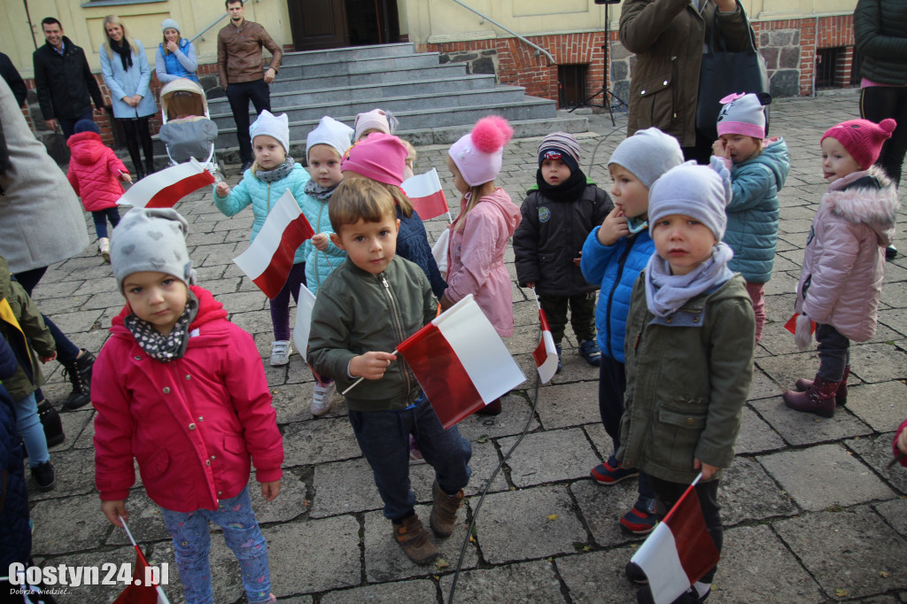 Bieg niepodległościowy przedszkolaków