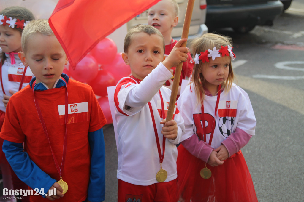 Bieg niepodległościowy przedszkolaków