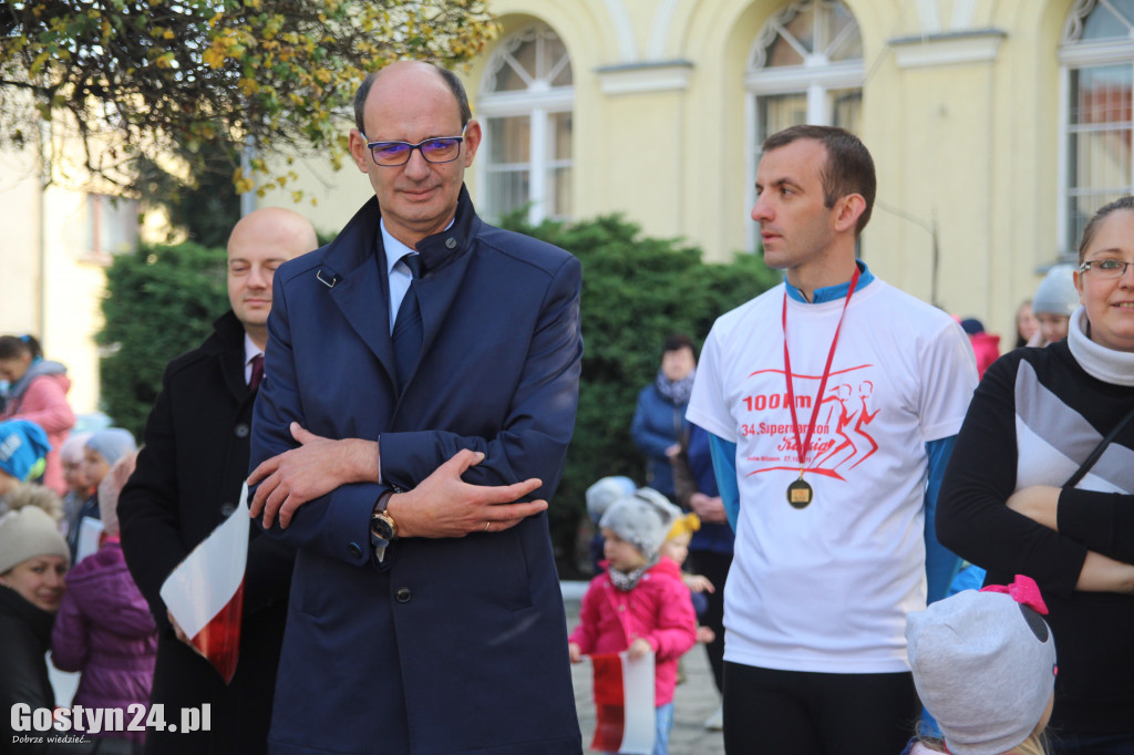 Bieg niepodległościowy przedszkolaków