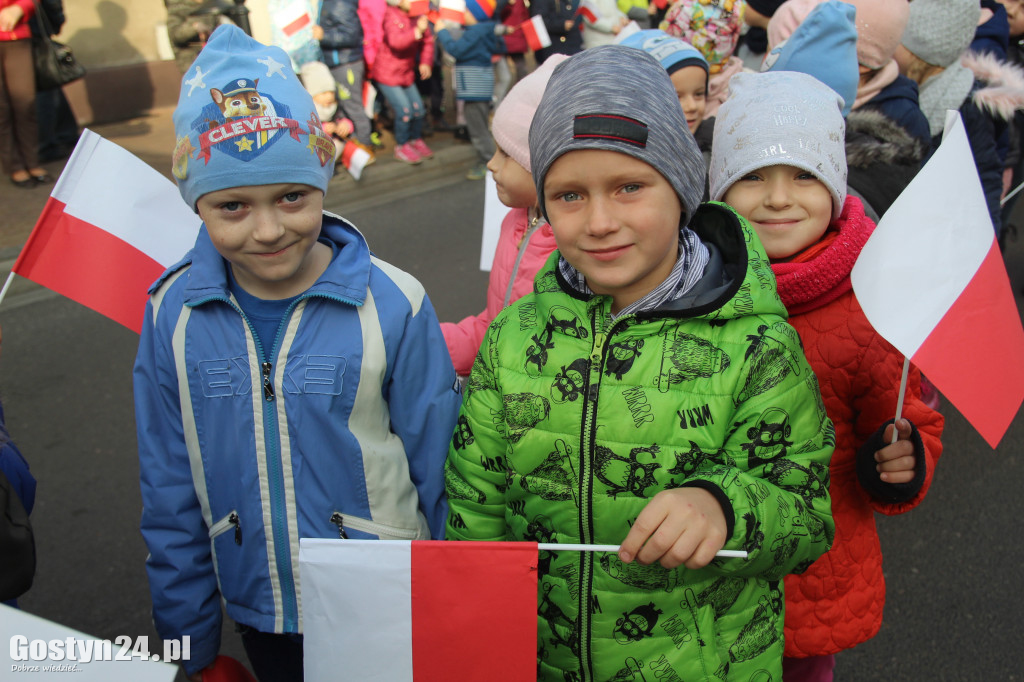 Bieg niepodległościowy przedszkolaków