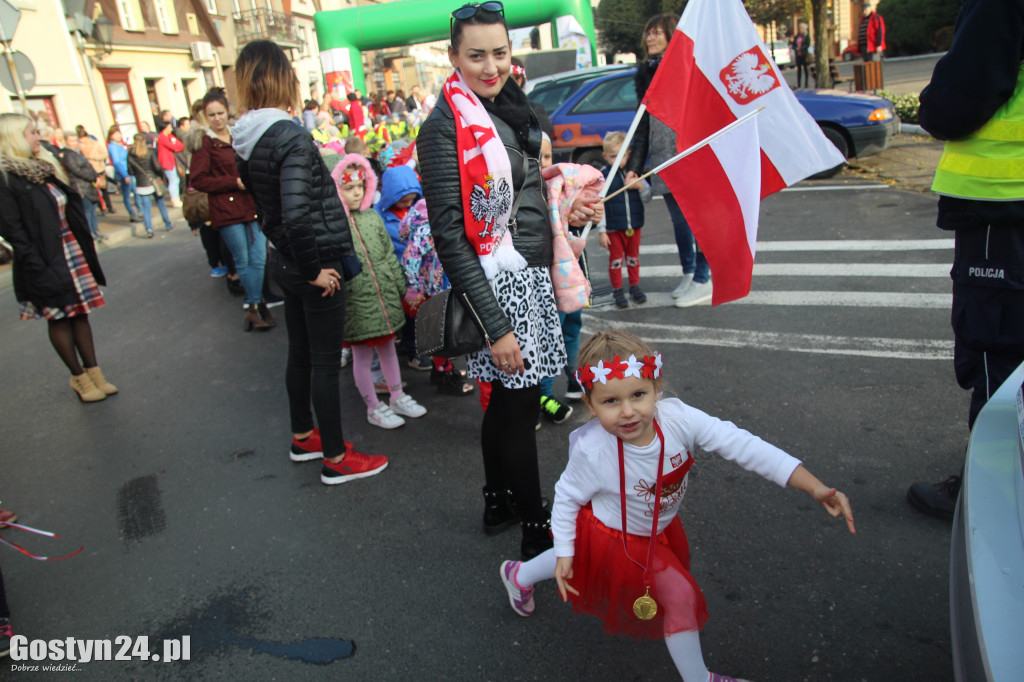 Bieg niepodległościowy przedszkolaków