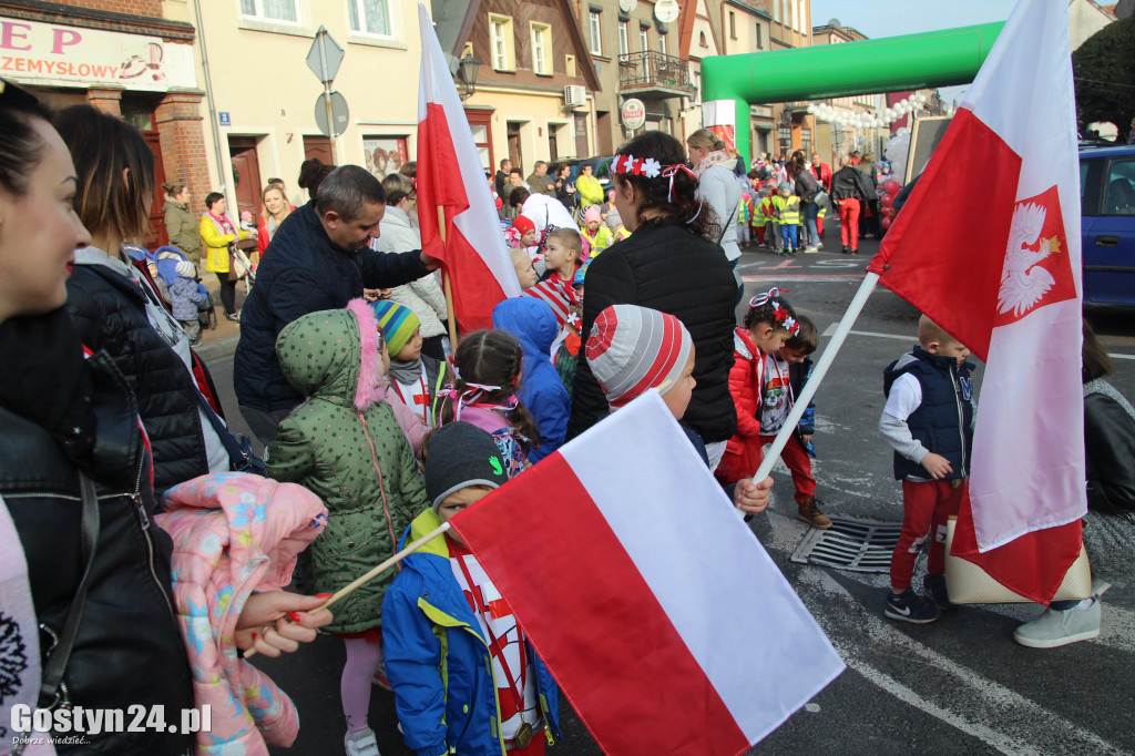 Bieg niepodległościowy przedszkolaków
