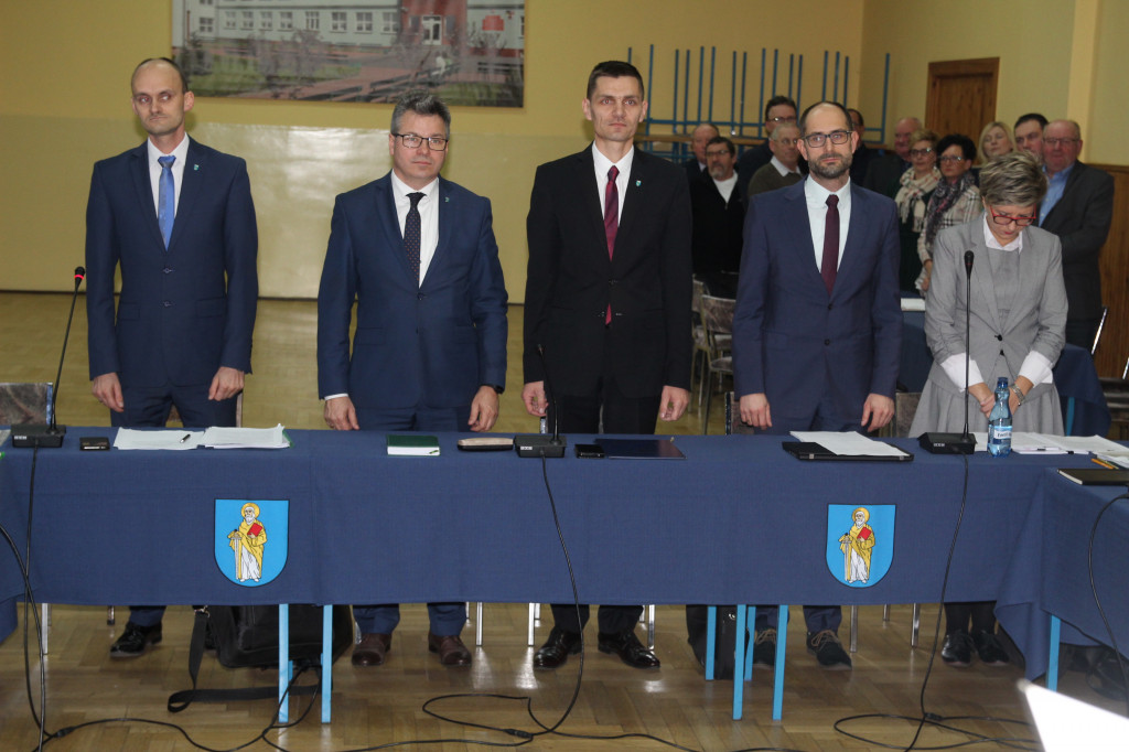 Pierwsza sesja Rady Gminy Krobia