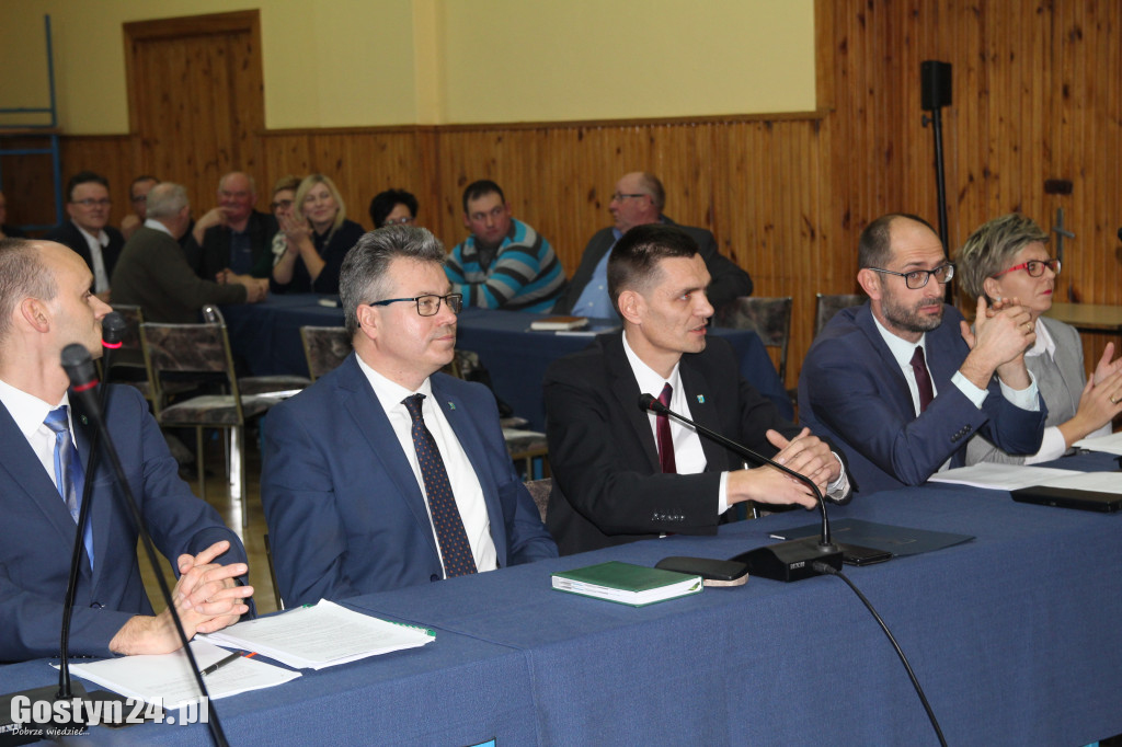 Pierwsza sesja Rady Gminy Krobia