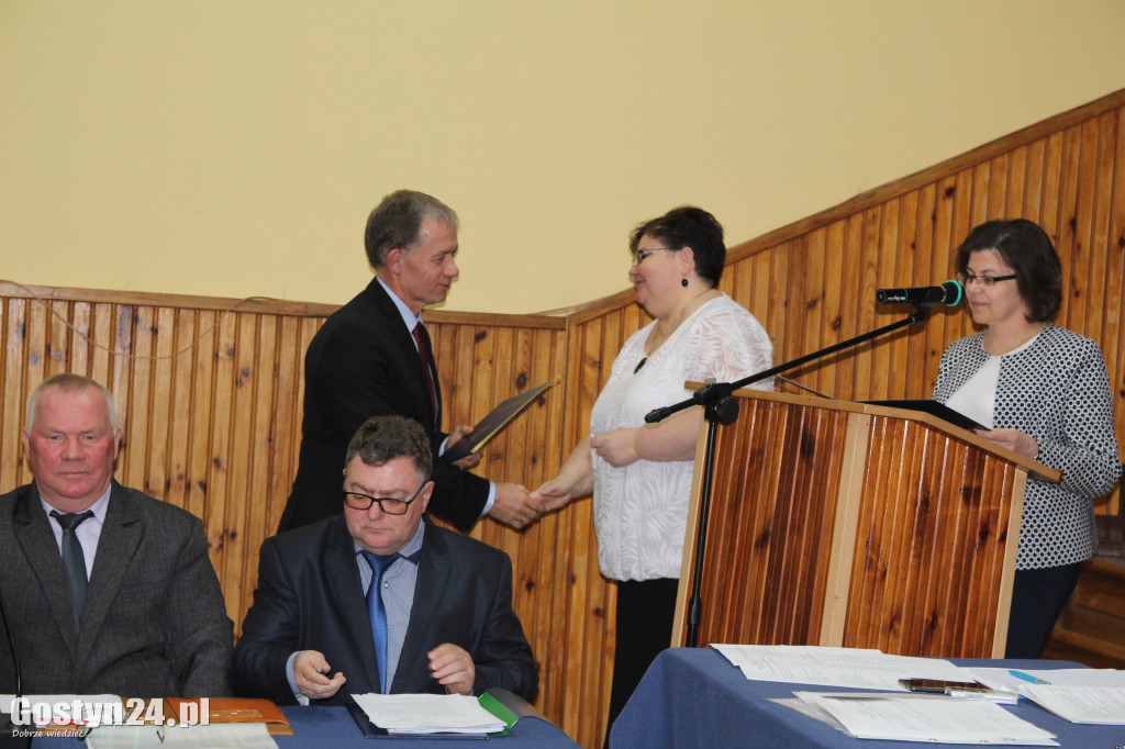 Pierwsza sesja Rady Gminy Krobia