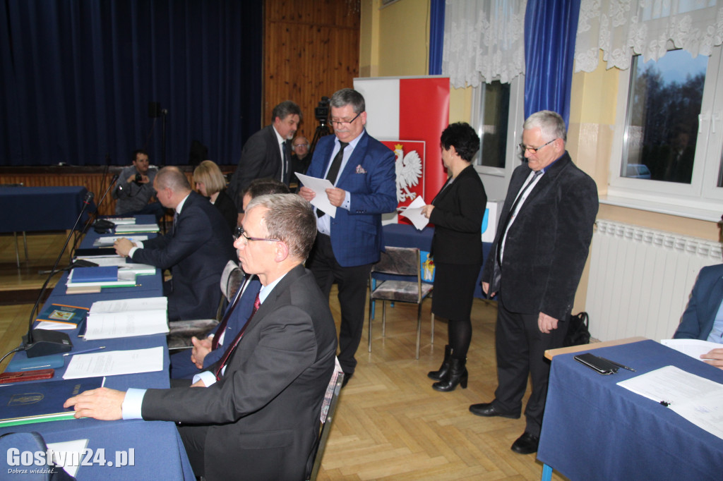 Pierwsza sesja Rady Gminy Krobia