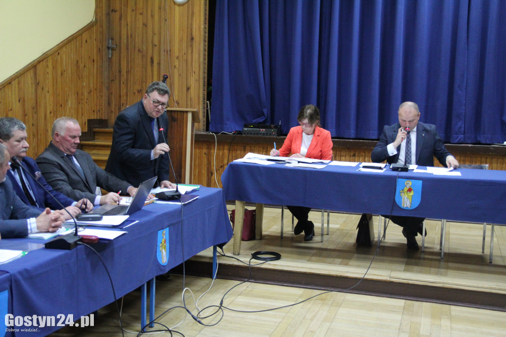 Pierwsza sesja Rady Gminy Krobia