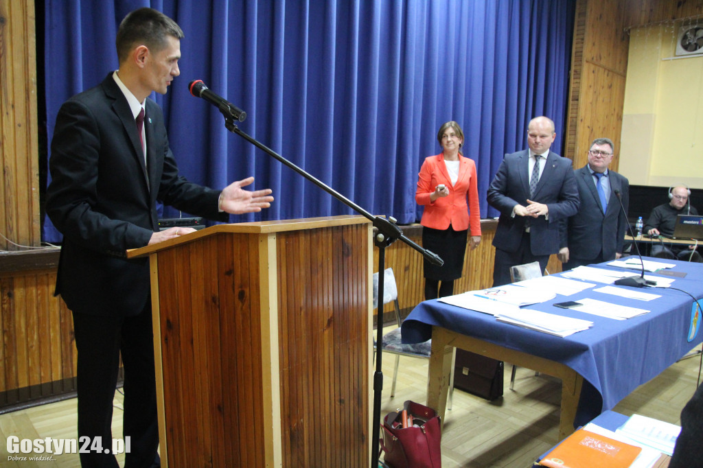 Pierwsza sesja Rady Gminy Krobia