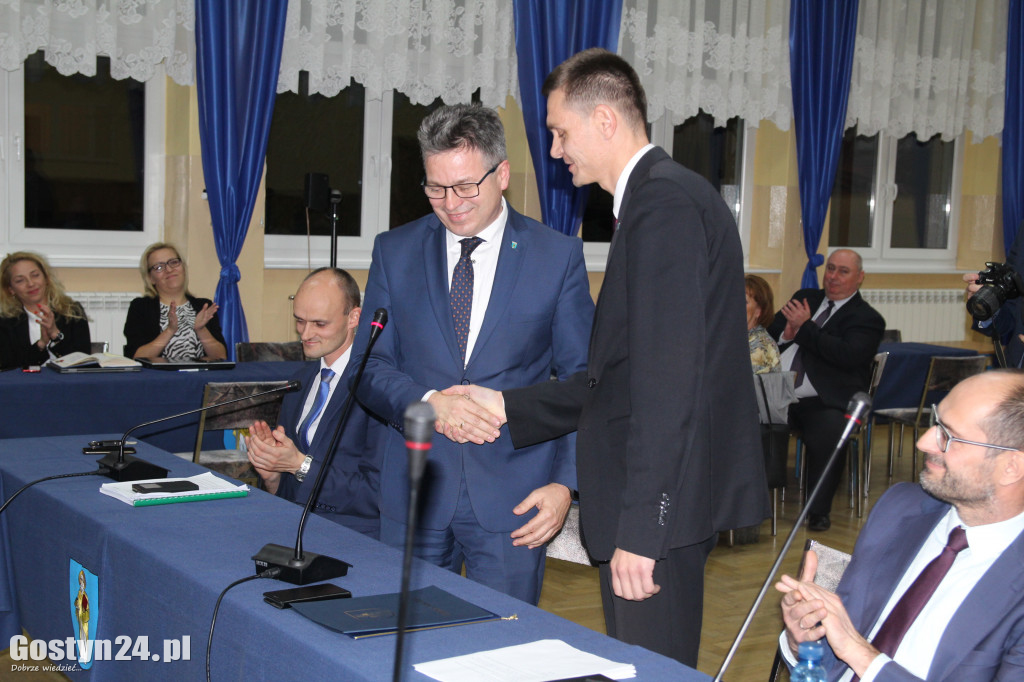 Pierwsza sesja Rady Gminy Krobia