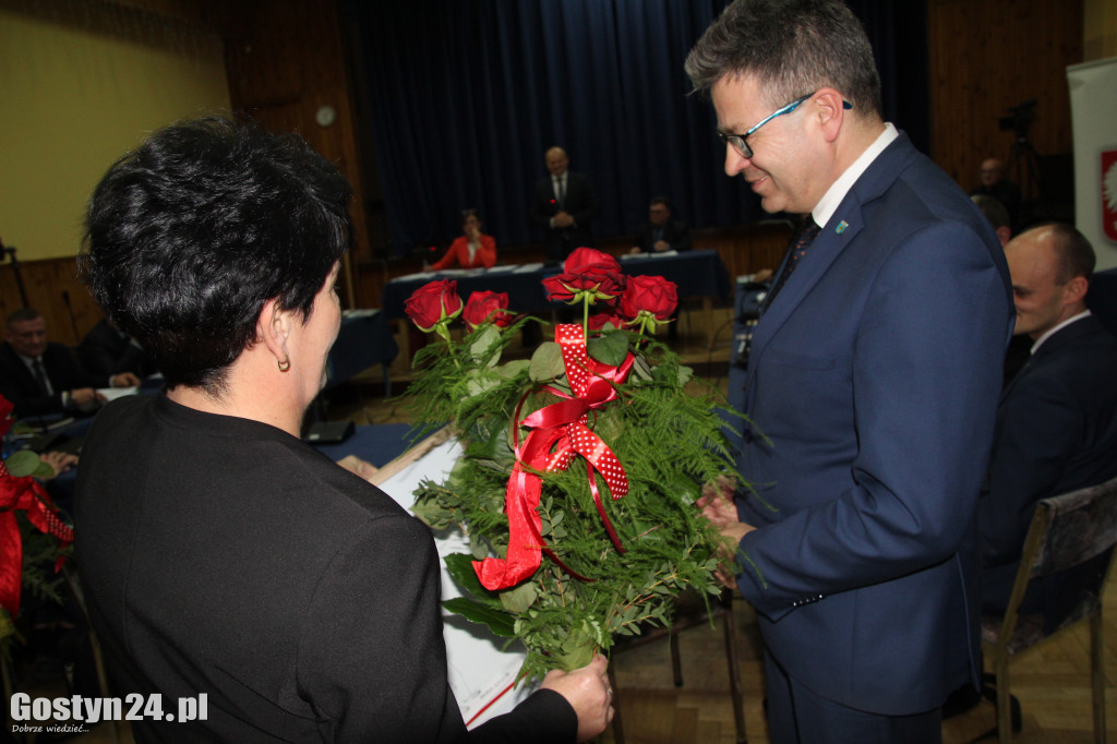 Pierwsza sesja Rady Gminy Krobia