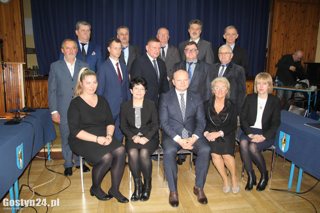 Pierwsza sesja Rady Gminy Krobia