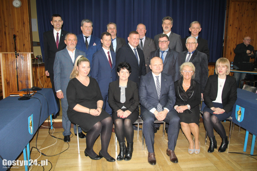 Pierwsza sesja Rady Gminy Krobia