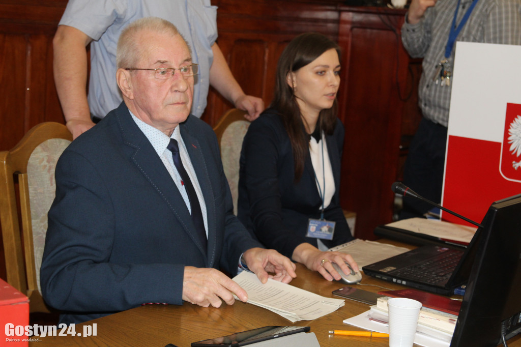 Pierwsze posiedzenie Rady Miejskiej Gostynia