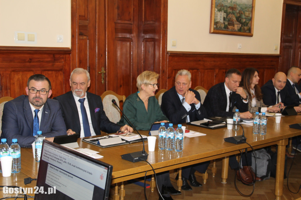 Pierwsze posiedzenie Rady Miejskiej Gostynia