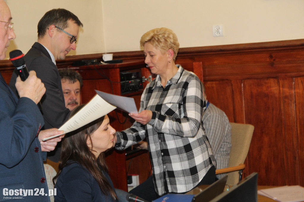 Pierwsze posiedzenie Rady Miejskiej Gostynia