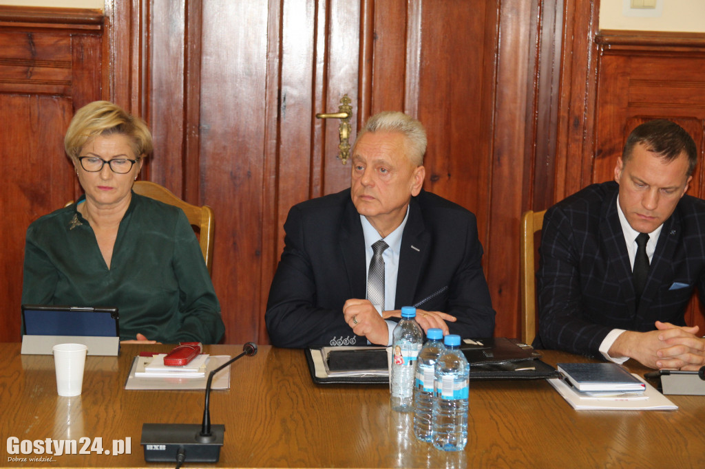 Pierwsze posiedzenie Rady Miejskiej Gostynia