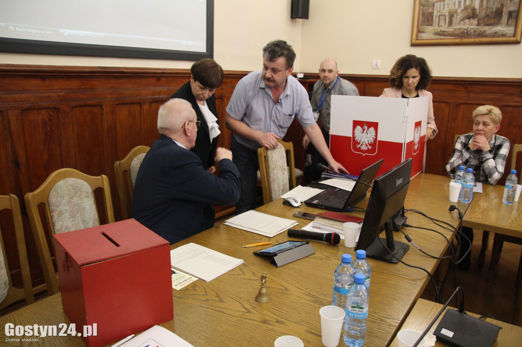 Pierwsze posiedzenie Rady Miejskiej Gostynia