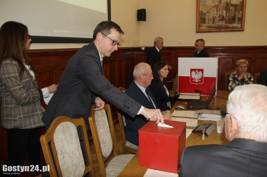 Pierwsze posiedzenie Rady Miejskiej Gostynia