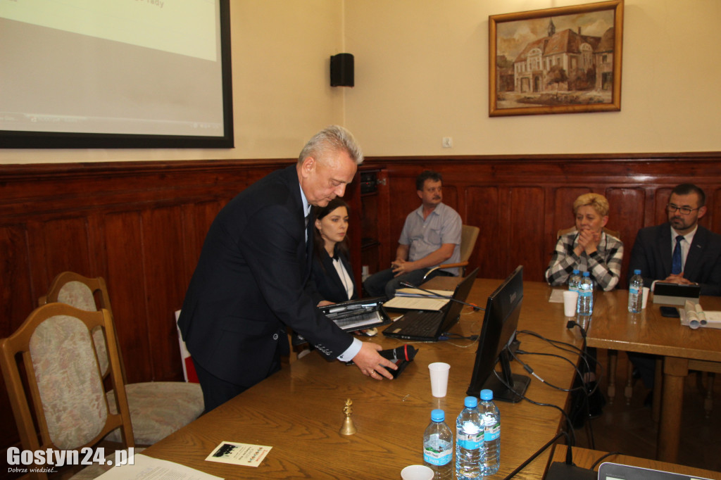 Pierwsze posiedzenie Rady Miejskiej Gostynia