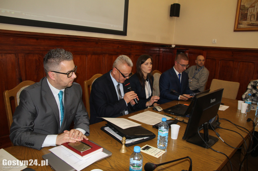 Pierwsze posiedzenie Rady Miejskiej Gostynia