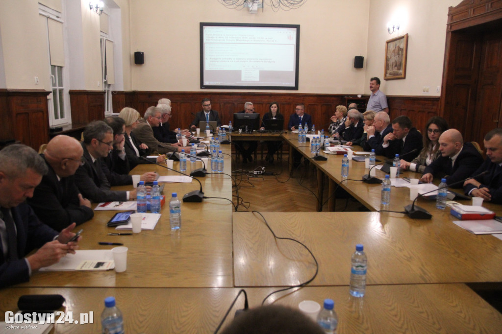 Pierwsze posiedzenie Rady Miejskiej Gostynia