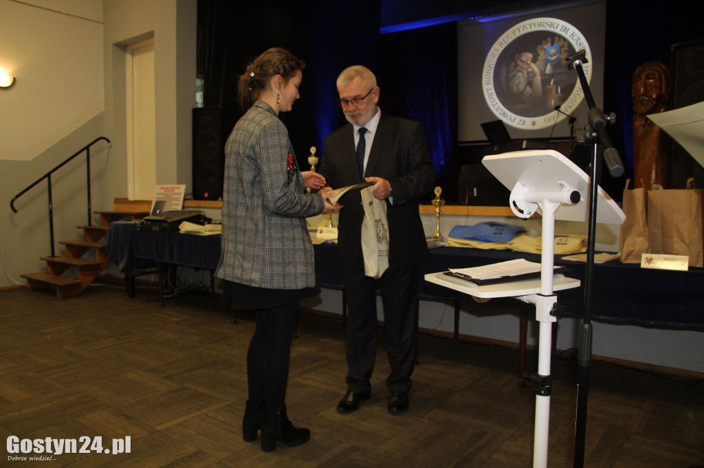 Konkurs Recytatorski im. K. Miaskowskiego