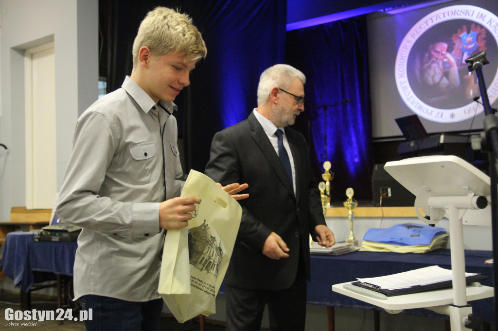 Konkurs Recytatorski im. K. Miaskowskiego