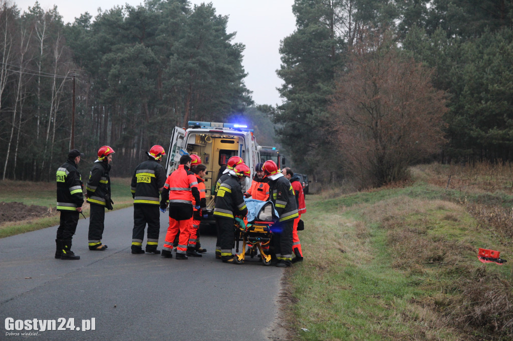 Wypadek przy pracy! Drzewo przygniotło pilarza