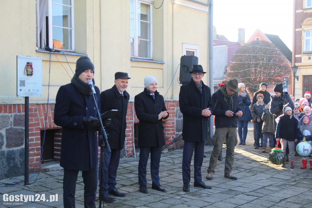 Na ponieckim rynku stanęła piękna choinka